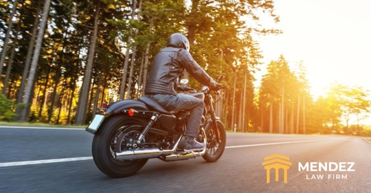 motorcycle ride on a summer day
